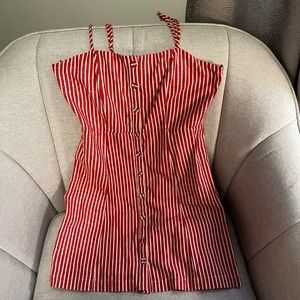 Candy stripper sundress